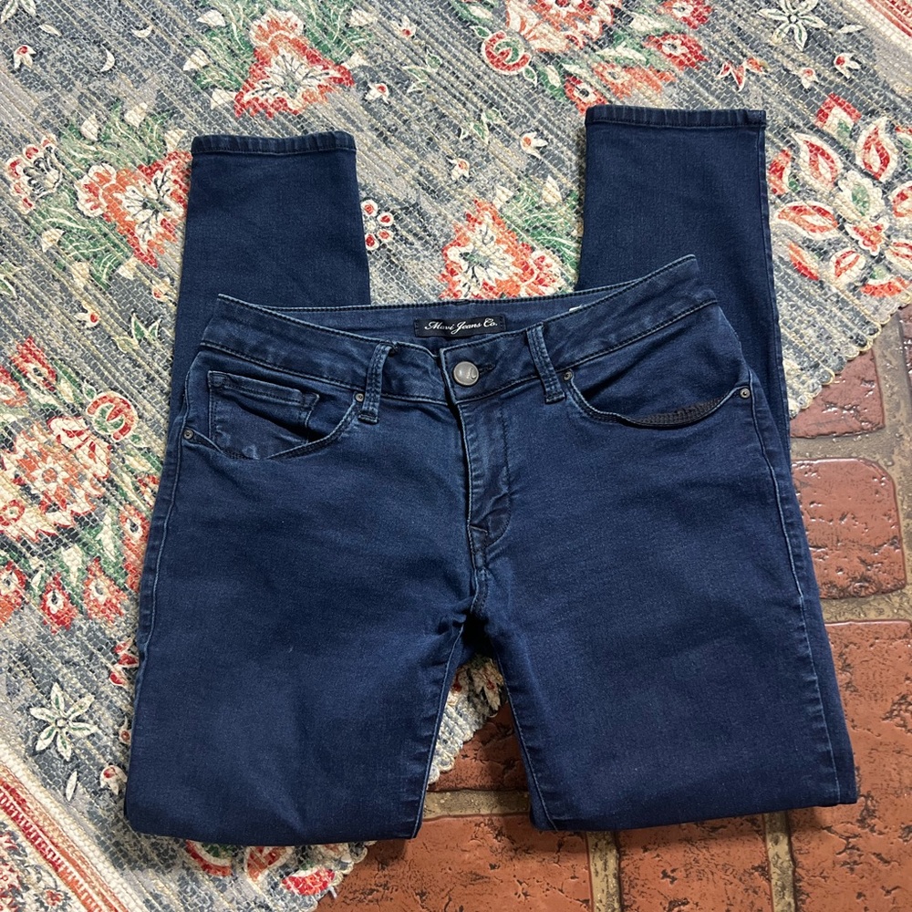 Mavi Jeans Co Alexa mid rise skinny denim jeans